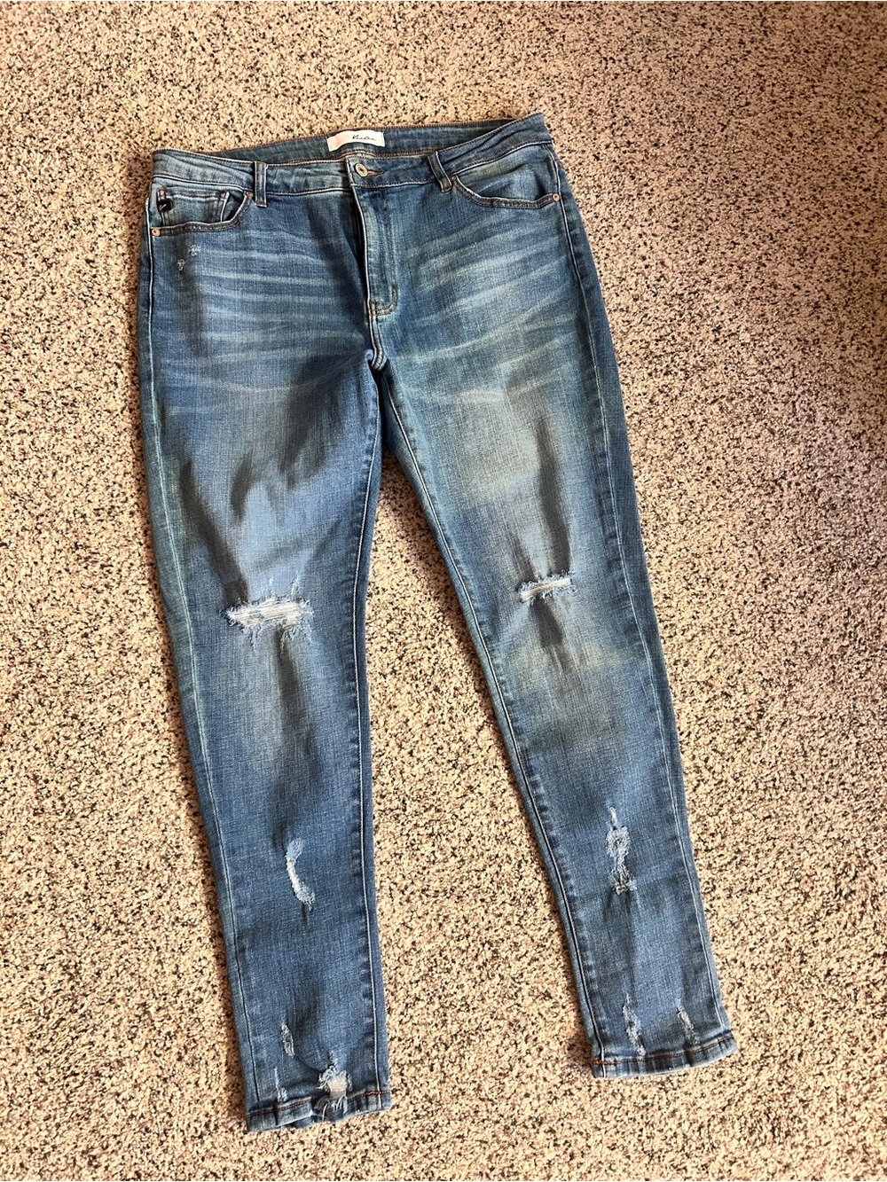KanCan Light Blue Ripped Skinny Jeans